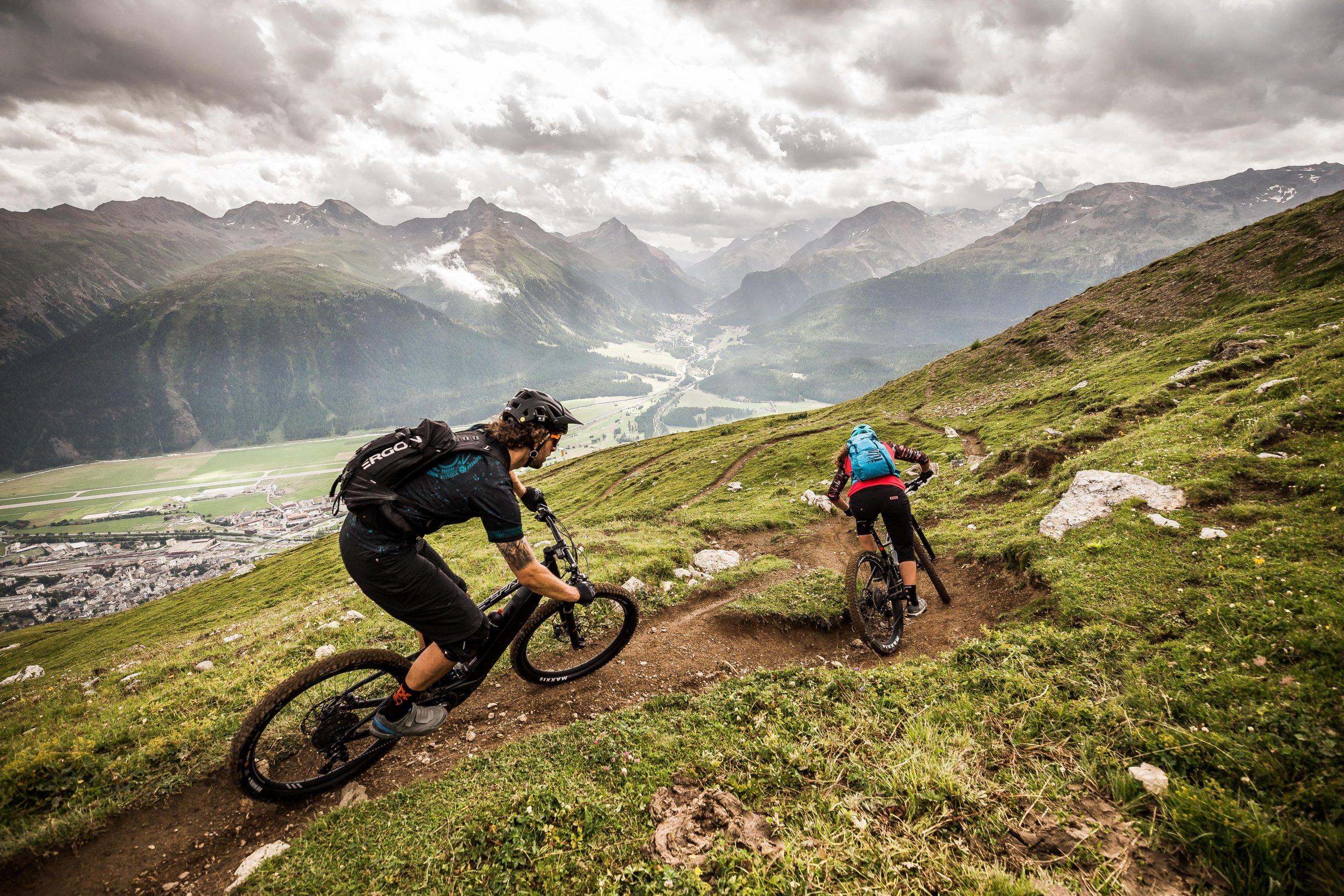 Switzerland mountain biking