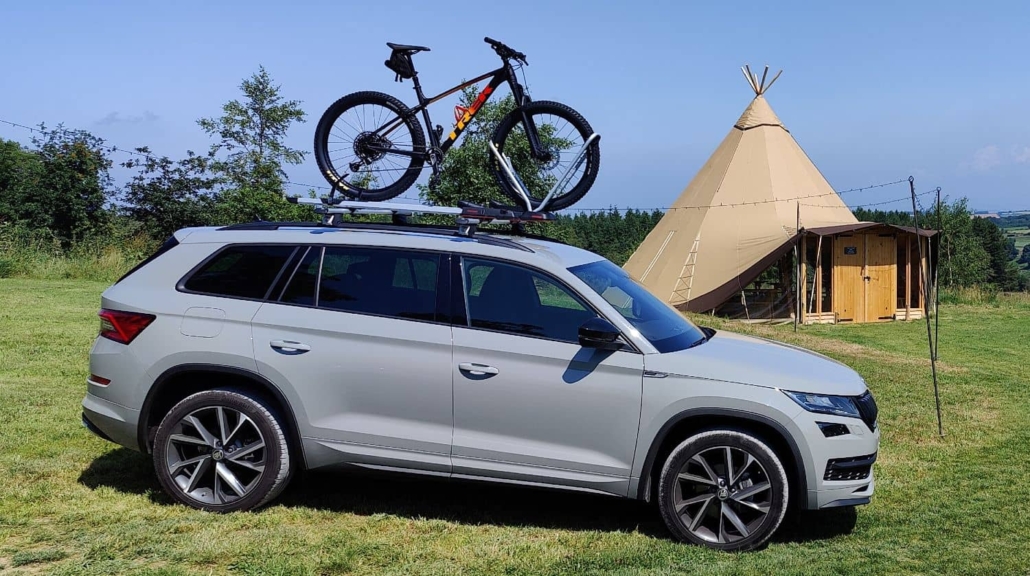 Yakima High Road Tyre Hold Bike Carrier pedalnorth