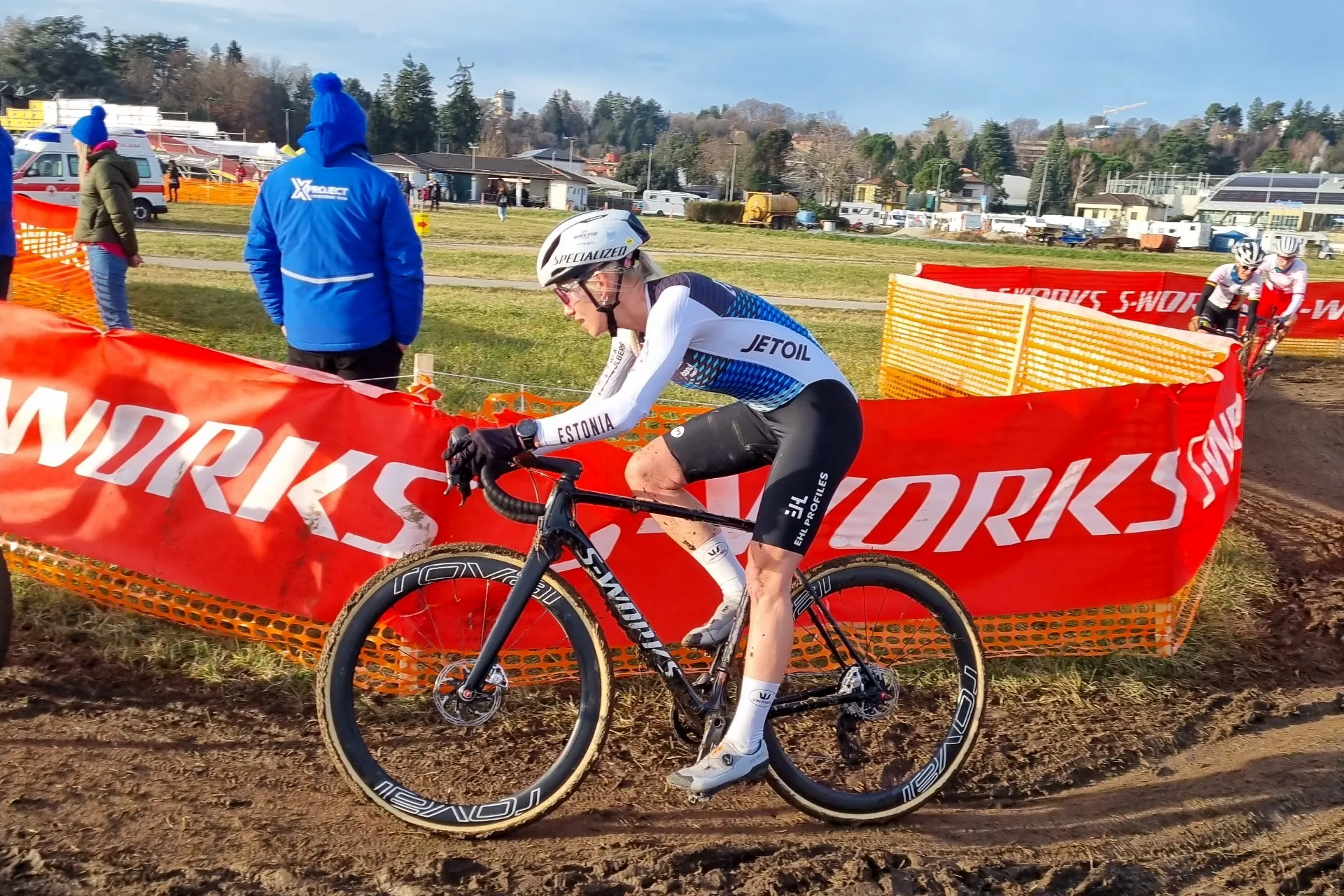 Kristi racing cx cornering image