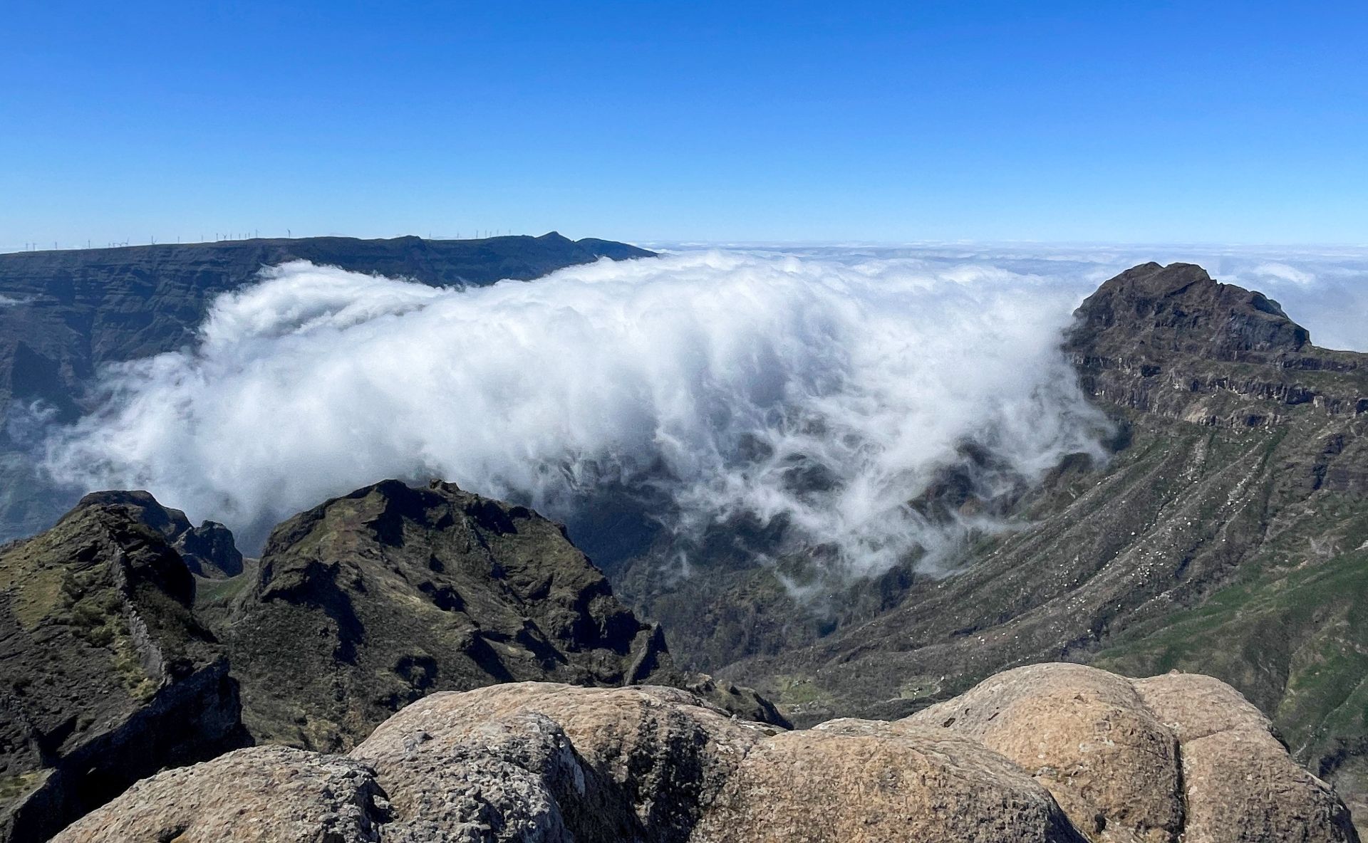 Alex wide image of the mountain landscape in Madeira