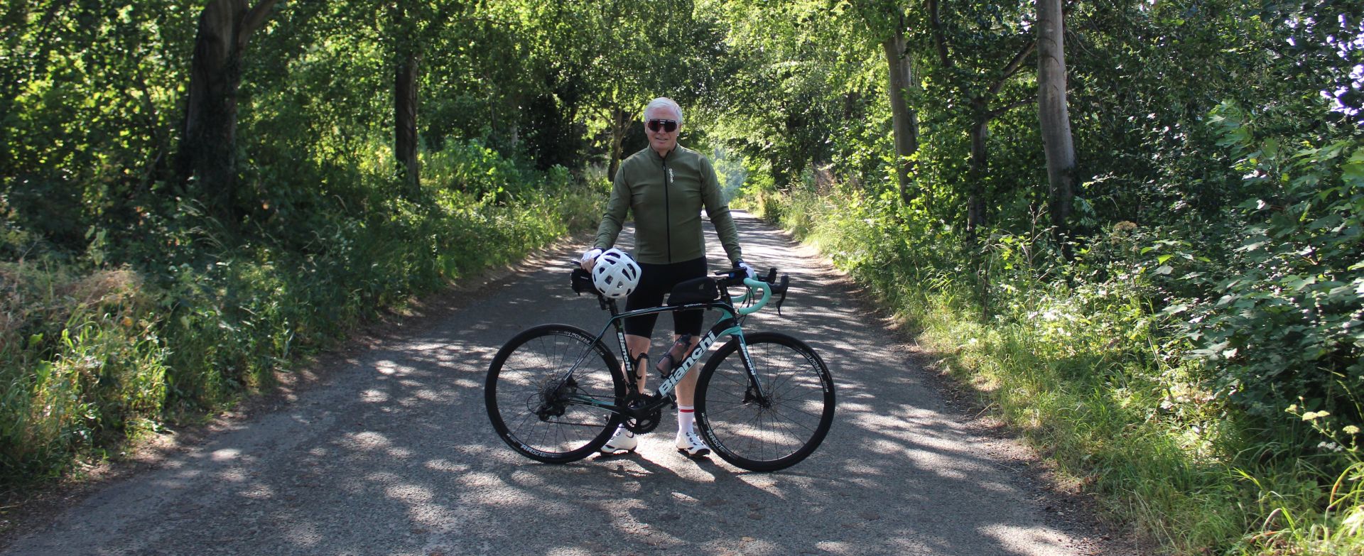 Robert at Mickley wearing GripGrab PACR LS jersey 2