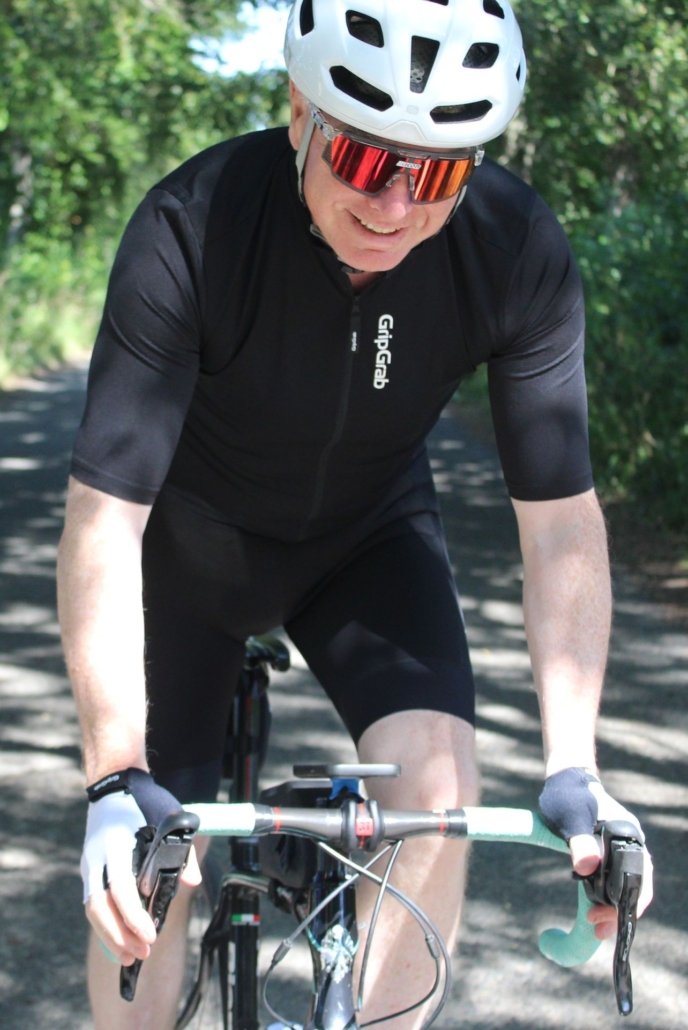 Robert at Mickley wearing GripGrab PACR SS jersey 2