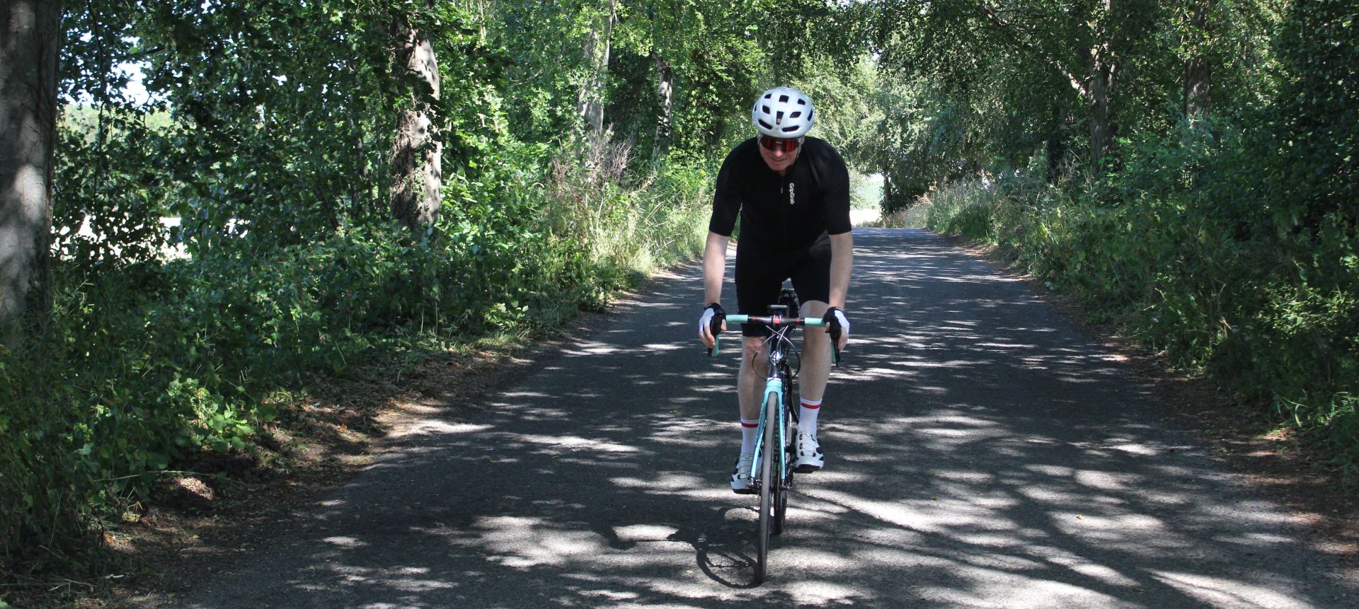 Robert at Mickley wearing GripGrab PACR SS jersey 3